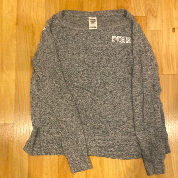 PINK Victoria's Secret Sleepwear L/S Top - Picture 1 of 10